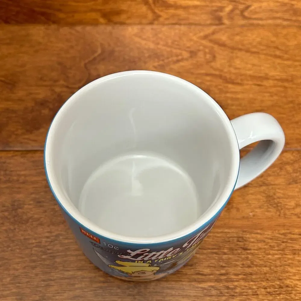 DISNEY STORE Tinkerbell Little Tink In A Fairys Tale Coffee Mug 16oz